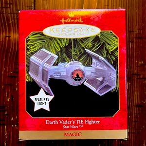 Hallmark Keepsake Star Wars Darth Vader TIE Fighter ornament